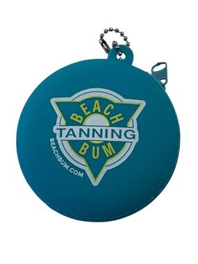 BEACH BUM Tanning Goggles Soft Zip Pouch